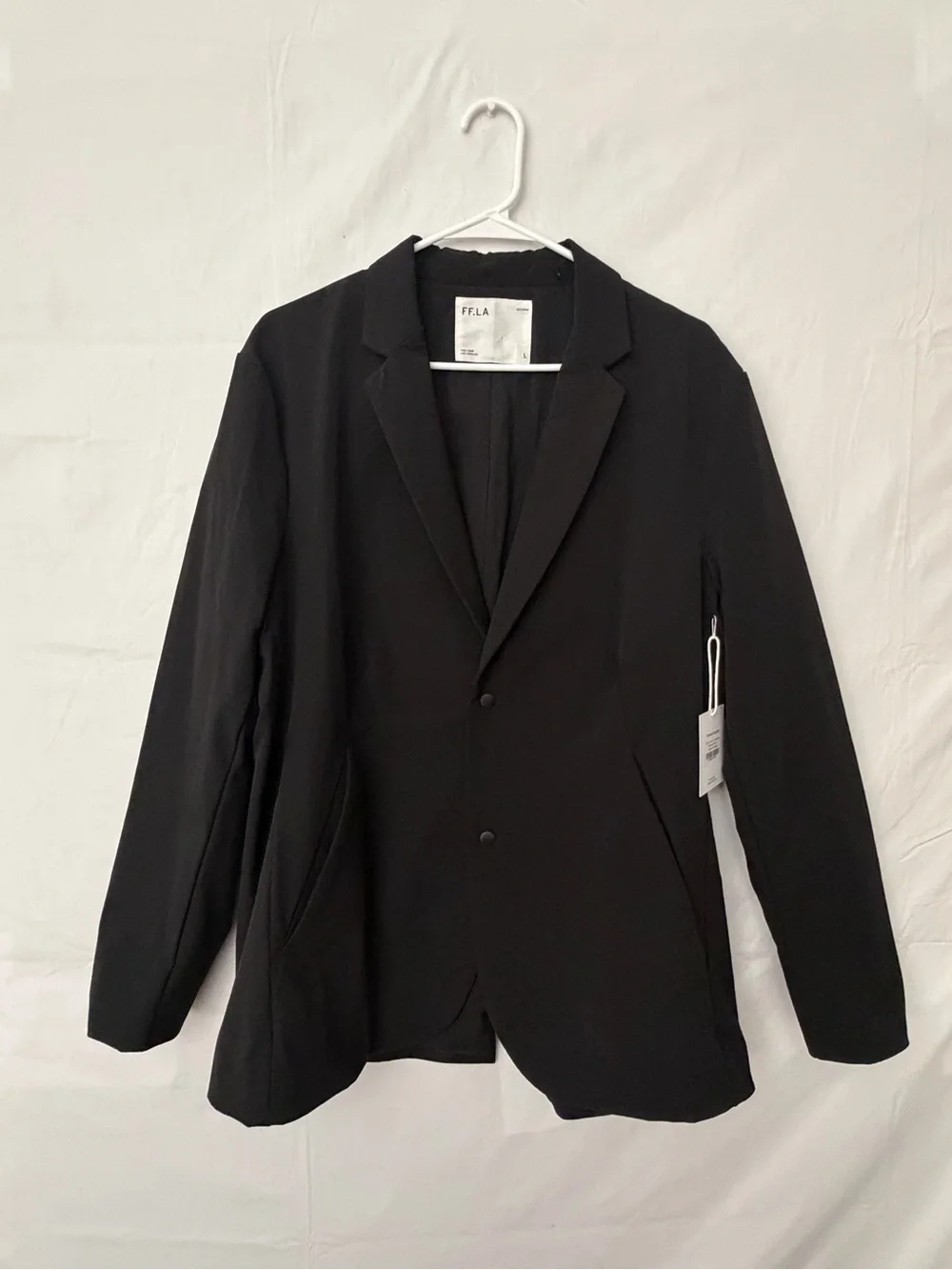 FF.LA Five Four Los Angeles Men’s Nomad Blazer Black Size L NWT(A817)